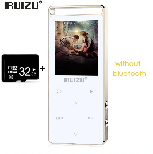 

Original RUIZU D01 Touch Screen MP3 Player 8GB with FM Radio Ebook Pedo Meter Voice Recorder Movie mp3 music player