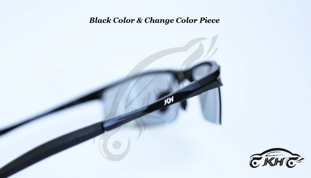 KH Change Color Photochromic Sunglasses Men Women Titanium polarized Sun Glasses Chameleon Driving polarized sunglasses photochromic sunglasses driving glasses