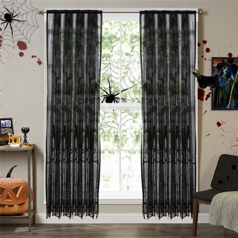 window treatment panels decorative lace window curtain halloween treatment panels for party decorations doorwindow screensin screens from home garden on window treatment panels decorative lace window curtain halloween treatment panels for party decorations doorwindow screensin screens from home garden on