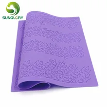 Виноградный лист инструменты для украшения торта Ferramentas Bolo помадка торт кружевная Форма силиконовый коврик для выпечки свадебное декоративное сахарное кружево