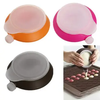 

Silicone Fondant Decorating Baking Macaron Decorating Pen Pastry Cream Cake Muffin 3 Nozzle Set Kit