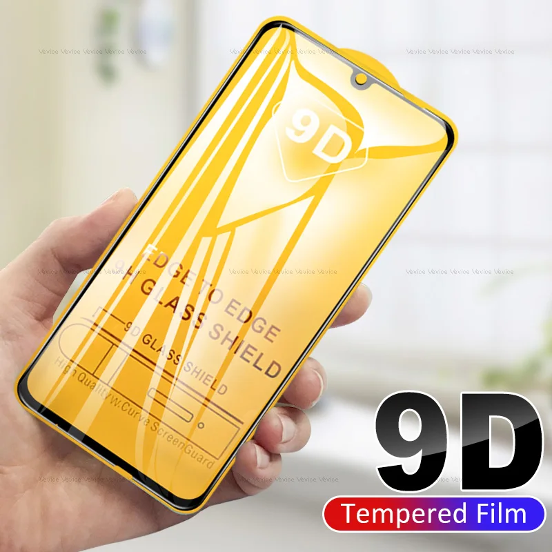 Изогнутое закаленное стекло 9D для Huawei Honor 8X 9 10 Lite защита экрана с полным клеем 10i 20i