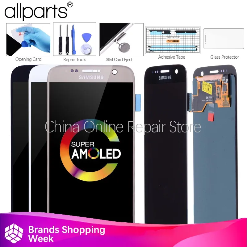 5 1 AMOLED Original Screen for font b SAMSUNG b font font b Galaxy b font