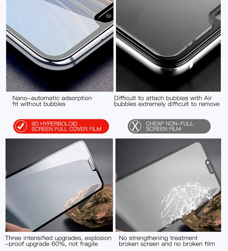 9D премиум класса закаленное стекло для Samsung Galaxy A8 A6 A5 J4 плюс 2018 A7 A3 2017 J7 J5 J2 Prime Full Glue