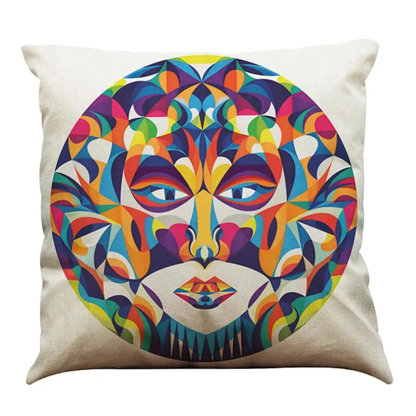 Ouneed Geometric Lattice Sofa Bed Home Decoration Festival pillow Cushion Cover | Дом и сад