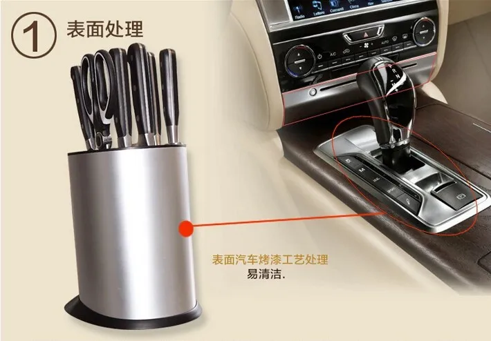 Опт и розница экологичный гигиенический держатель инструмента из нержавеющей стали для резки ножей подставка для ножей кухонные инструменты для приготовления пищи