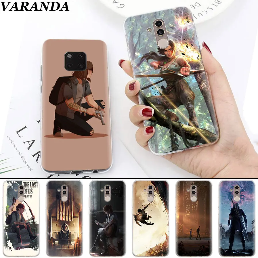 

The Last Us Video games Part 2 Soft Case for Huawei Honor 8X 8C 7A 7C 7S 9 10 Lite Y5 Y6 Y7 Y9 2019 Phone Case Coque