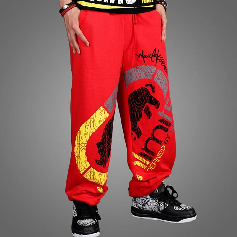 

2016 Pluse size Tide Hiphop clothes Spring and summer Men hip hop pants Street dance pants loose Sport Pants Casual thin Trouser