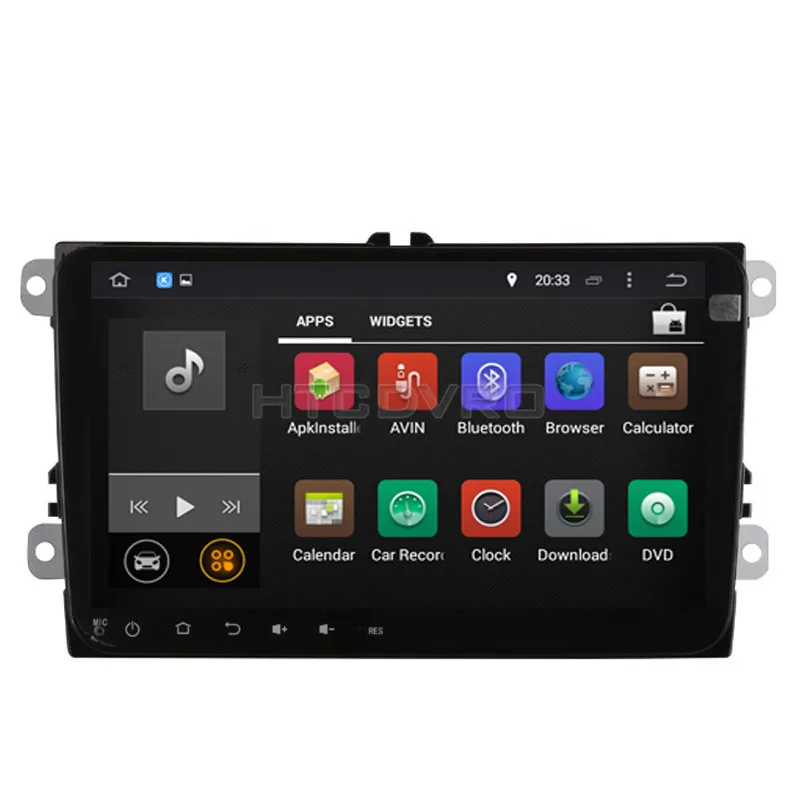 Cheap YMODVHT 9inch Octa Core 4GB Android 9.0 Car DVD GPS for VW SAGITAR/JATTA/JETTA/MAGOTAN/PASSAT B6/V6/B7/CC/GOLF/TIGUAN/BORA 1