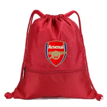 Drawstring Soccer Bag Arsenal Football Clubs Swerve Gym Bag Backpack Sport Bag Advanced Materials Waterproof and Durable