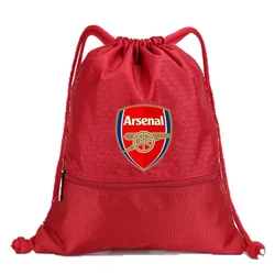 Drawstring Soccer Bag Arsenal Football Clubs Swerve Gym Bag Backpack Sport Bag Advanced Materials Waterproof and Durable Drawstring Soccer Bag Arsenal Football Clubs Swerve Gym Bag Backpack Sport Bag Advanced Materials Waterproof and Durable