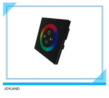 

10pcs/lot Touch Panel RGB 3 Channel Full Color LED Controller DC12V -24V For LED Strip Home Lights Wall Washer