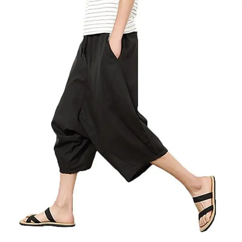 Baggy Loose Cotton Harem Pants