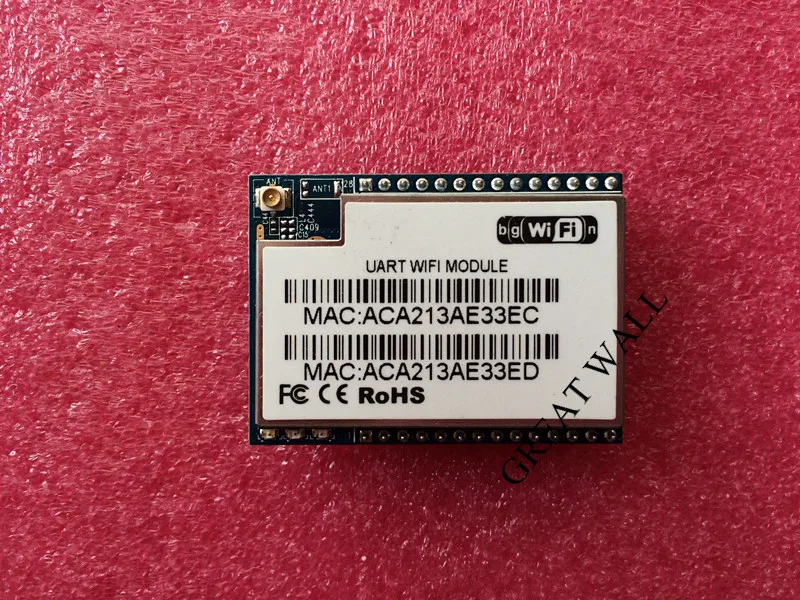 

10pcs HLK-RM04 RM04 Uart Serial Port to Ethernet WIFI Wi-Fi Wireless Network Converting Module