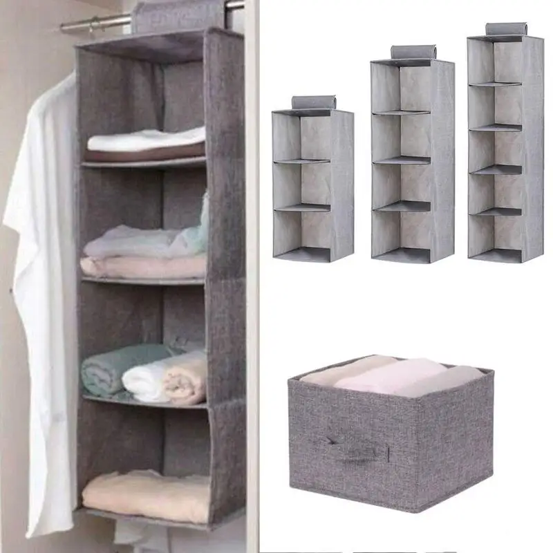 

High Quality Drawer Shelves Hanging Wardrobe Organizer Storage Box Shoes Clothes For Bedroom