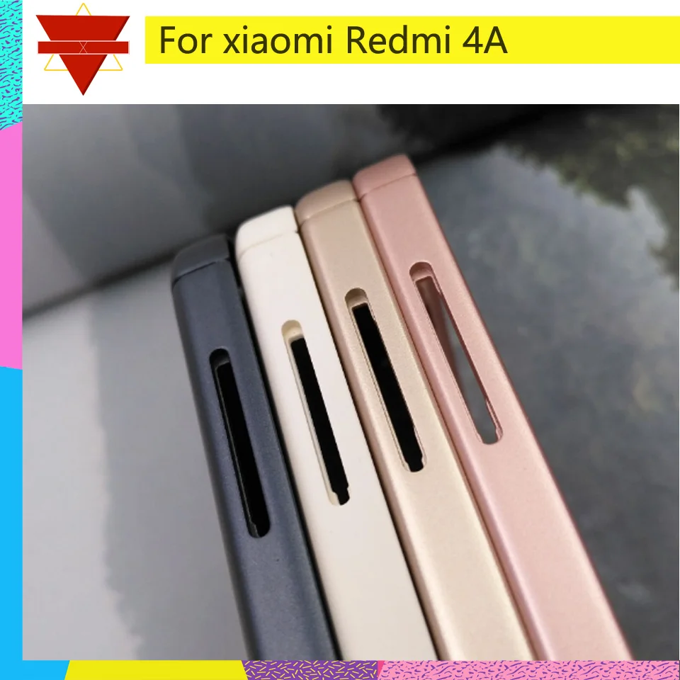 10 шт./партия задняя крышка корпуса для Xiaomi Redmi 4A Hongmi 4A|Корпусы и рамки мобильных