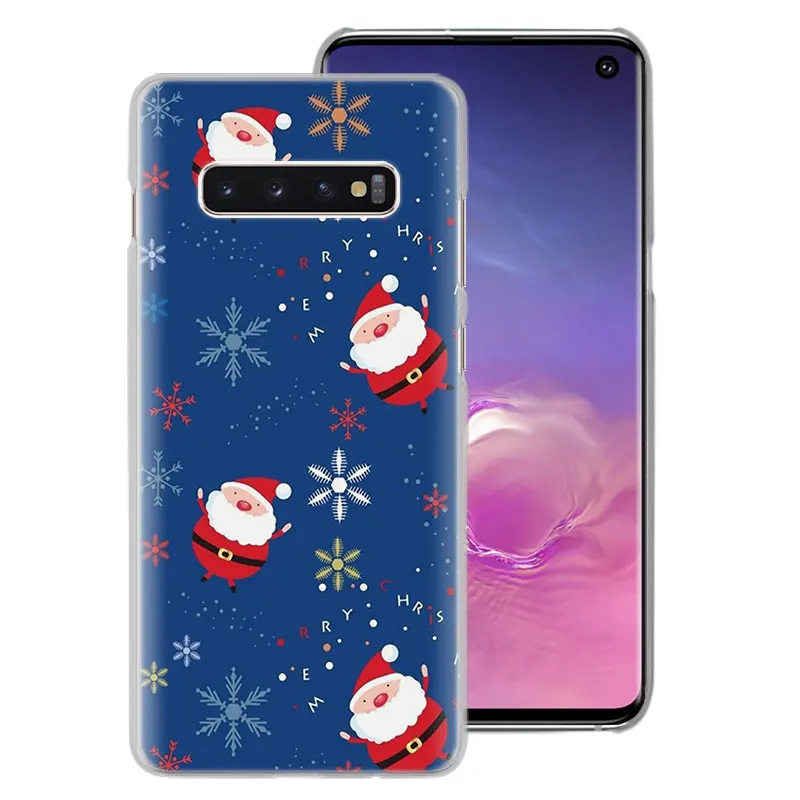 Чехол для телефона с рождественскими зимними пожеланиями s для samsung Galaxy S10e S10 S8 S9 Plus M10 M20 M30 A50 S6 S7 Edge, Жесткий Чехол