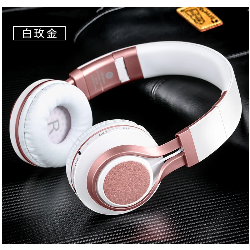 Беспроводные наушники с микрофоном для ПК мобильный телефон музыка Bluetooth
