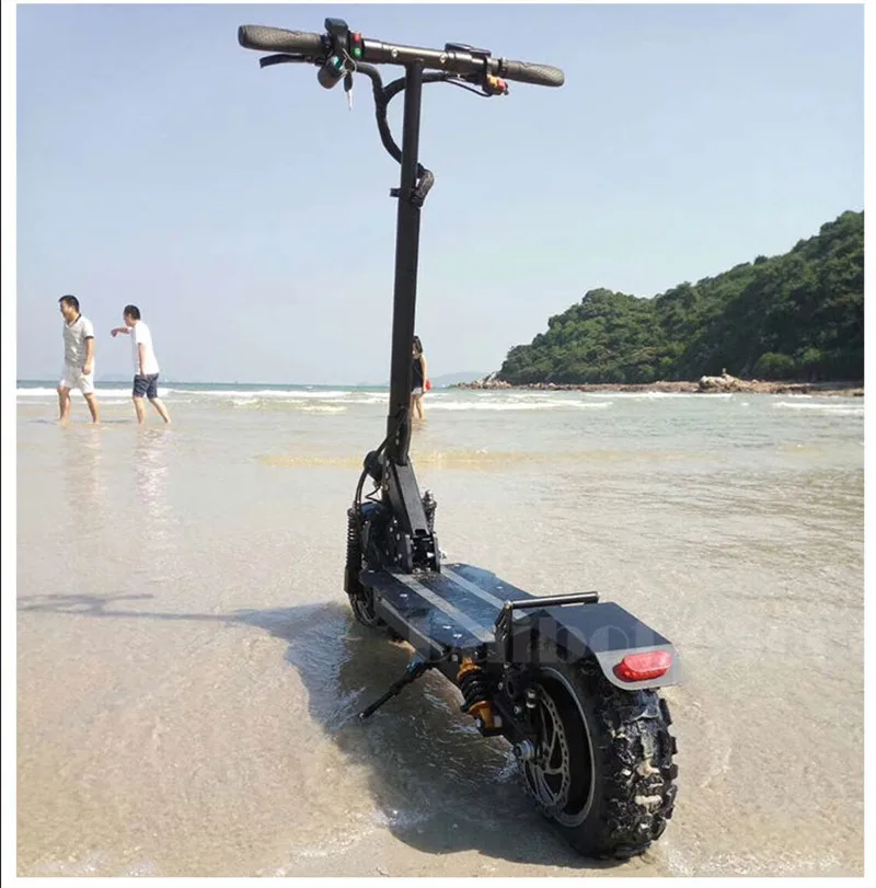 11 Inch Off Road Electric Scooter 60V 2400W Powerful Foldable Electric Bicycle Bike Skateboard for Adults  (7)