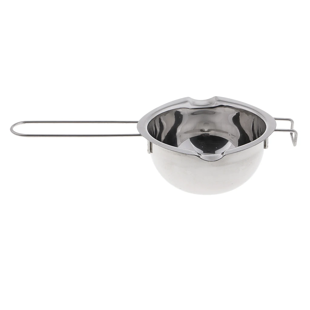  2 Pieces/set Stainless Steel Candle Wax Melting Pot Double Boiler Tool for DIY Scented Candle Handmade Soaps Making Craft