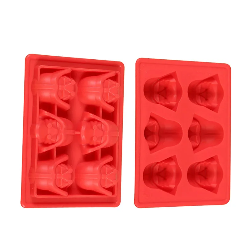 

Creative StylingFun Star Wars Darth Vader Cocktails Silicone Mold Ice Cube Tray Chocolate Fondant ice Mould DIY Bar Party Drink