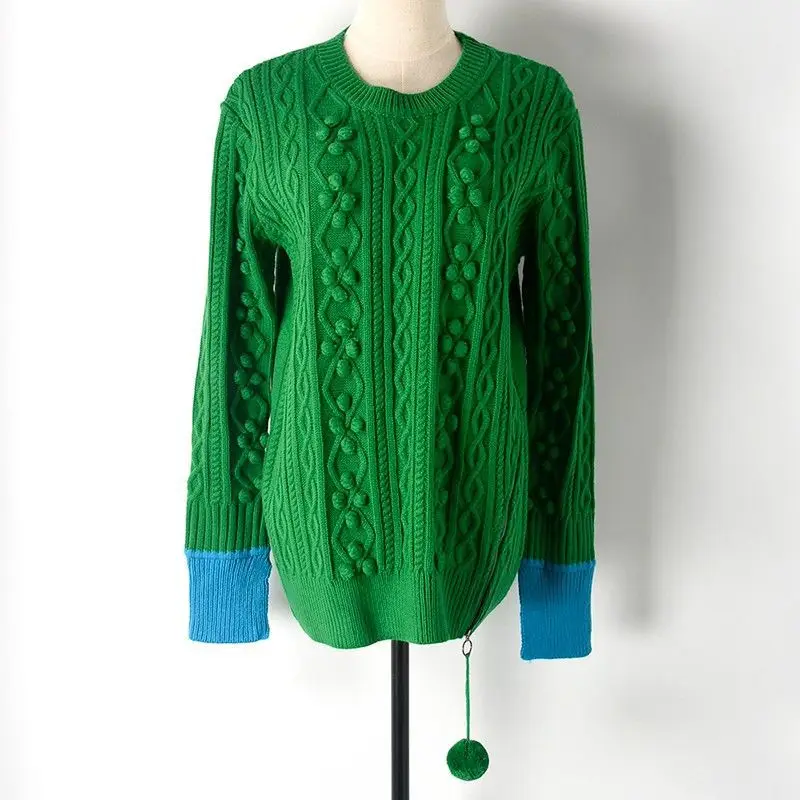 

green sweater