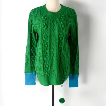 

green sweater