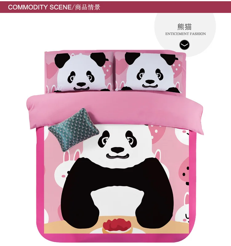bed covers for girls panda comforter cover sets quilt cover set pink panda sheets twin