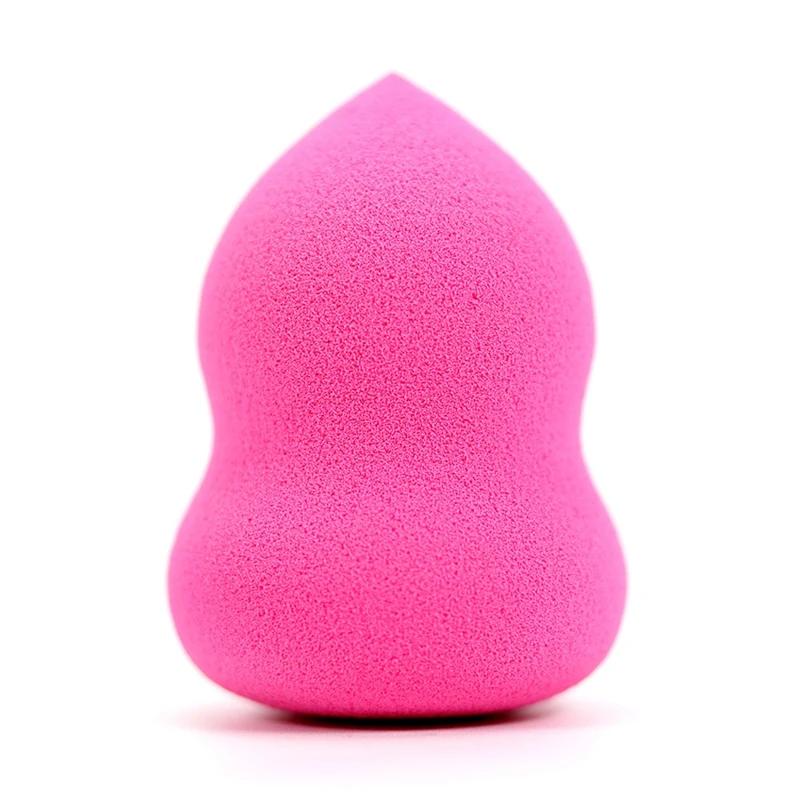 4.6*3.2cm Gourd-Shaped Makeup Sponge Three-Dimensional Latex Powder Puff Makeup Beauty Tools Maquiagem - Handle Color: B