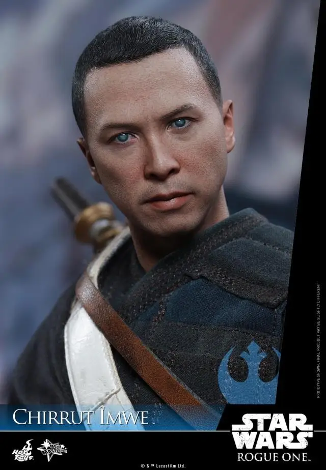 «Камень, ножницы, бумага» горячие игрушки MMS402 MMS403 1/6 chirrut îmwe Донни Йен 1" Коллекционные фигурки