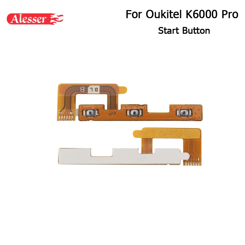 Alesser для Oukitel K6000 Pro Кнопки громкости шлейф 100% оригинальный новый Power + Volume Up/вниз FPC