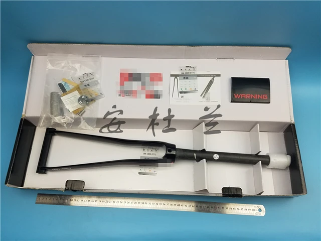 Cheap original FUNDA TEAM carbon fork cycling road bicycle forks full carbon fibre fork road bikes 700 1 1/4 650 1 1/8