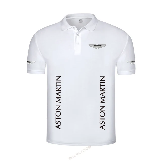 High quality new summer casual aston martin polo shirts men's polo