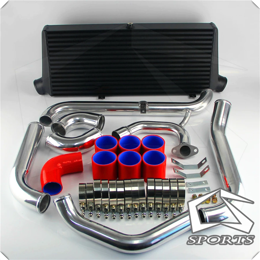 Подходит для T * oyota Starlet GT Turbo Glanza V EP91 EP82 4p fte Новый интеркуллер FMIC Kit Black|Радиаторы и