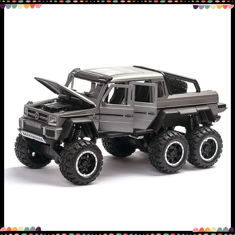 

1/32 Modified Scale Model Car G63 Diecast Metal Alloy Car Simulation Pull Back Vehicles Cars Toys For Kids Gifts For Children