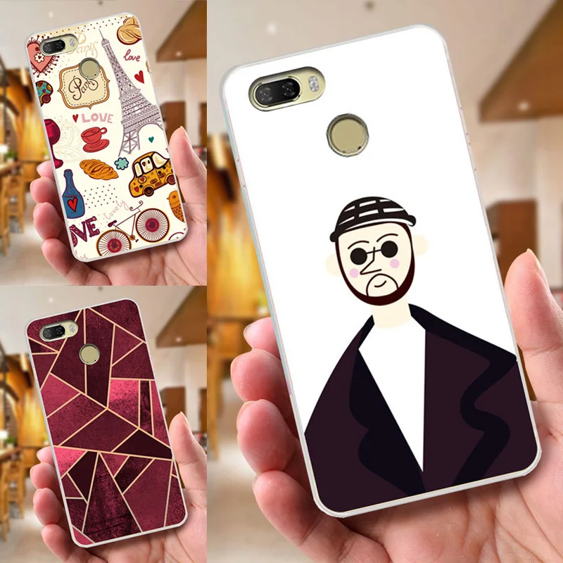 LEN1553_6_Painted Phone Case for Lenovo K5 Play 5.7 inch Soft Silicone Case
