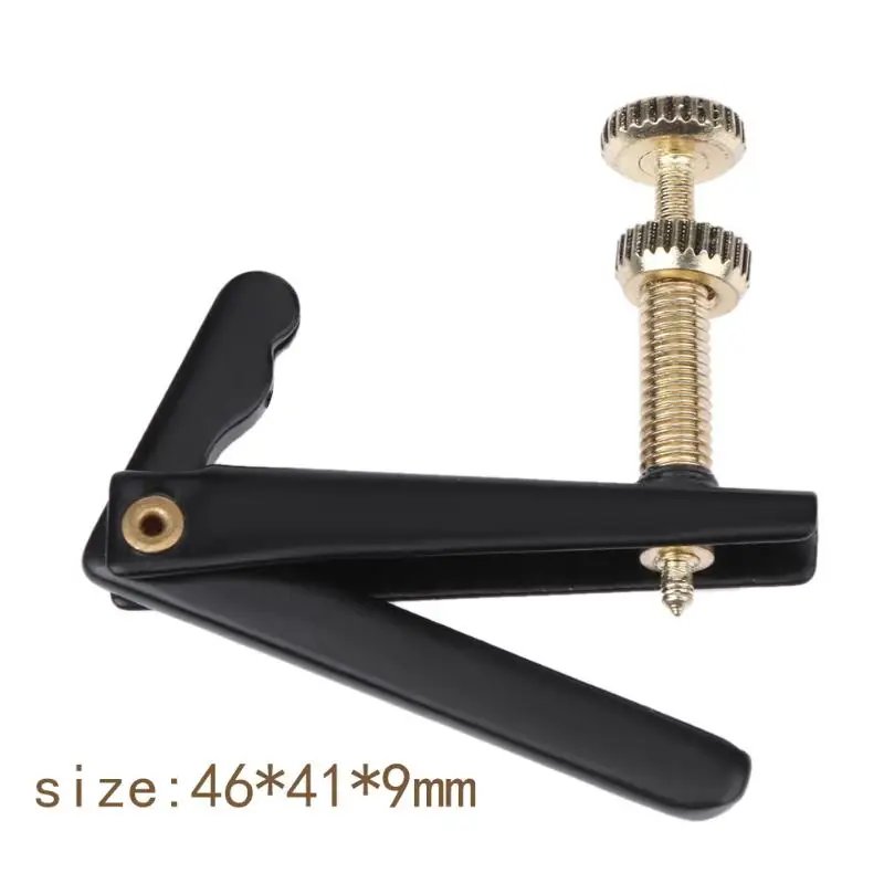 

1PCS 1/2 4/4 Cello Black Fine Tuner Golden Screw Black Cello String Hook Full Size Cello Accessories Stringed Instruments NEW