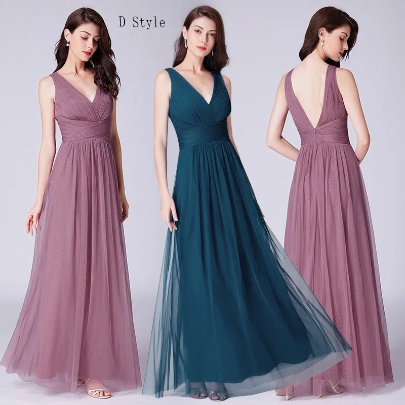 Платья подружек невесты Ever Pretty 5 стилей женские модные ...