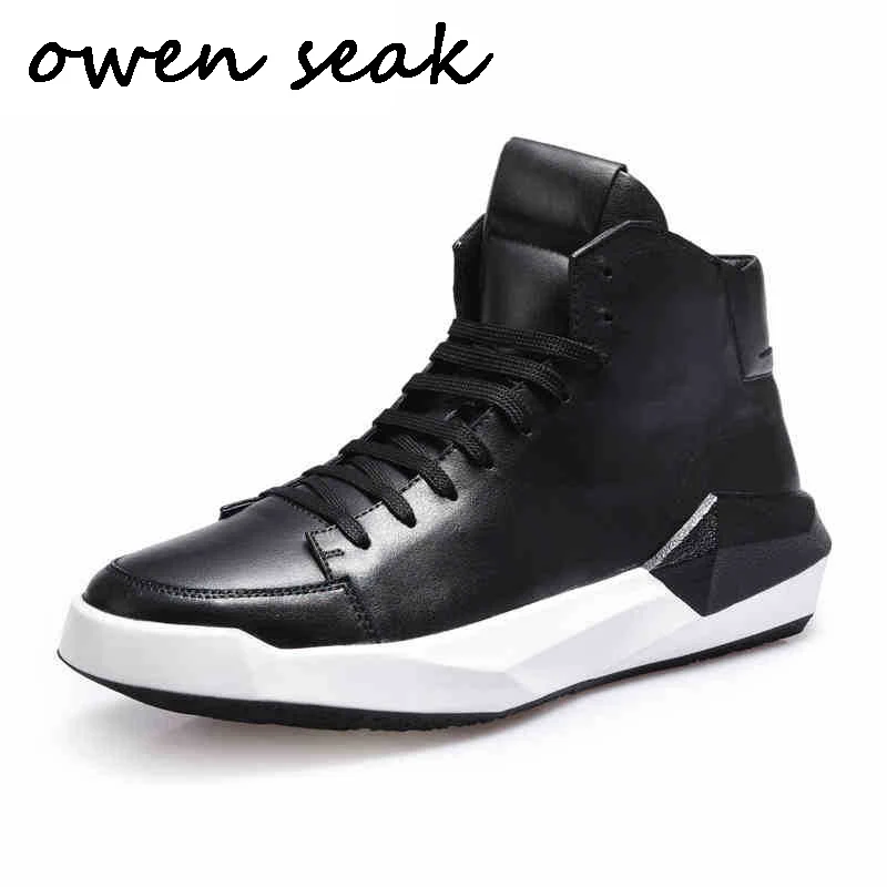 Aliexpress.com : Buy Owen Seak Men Casual Shoes Genuine Leather Sneaker ...