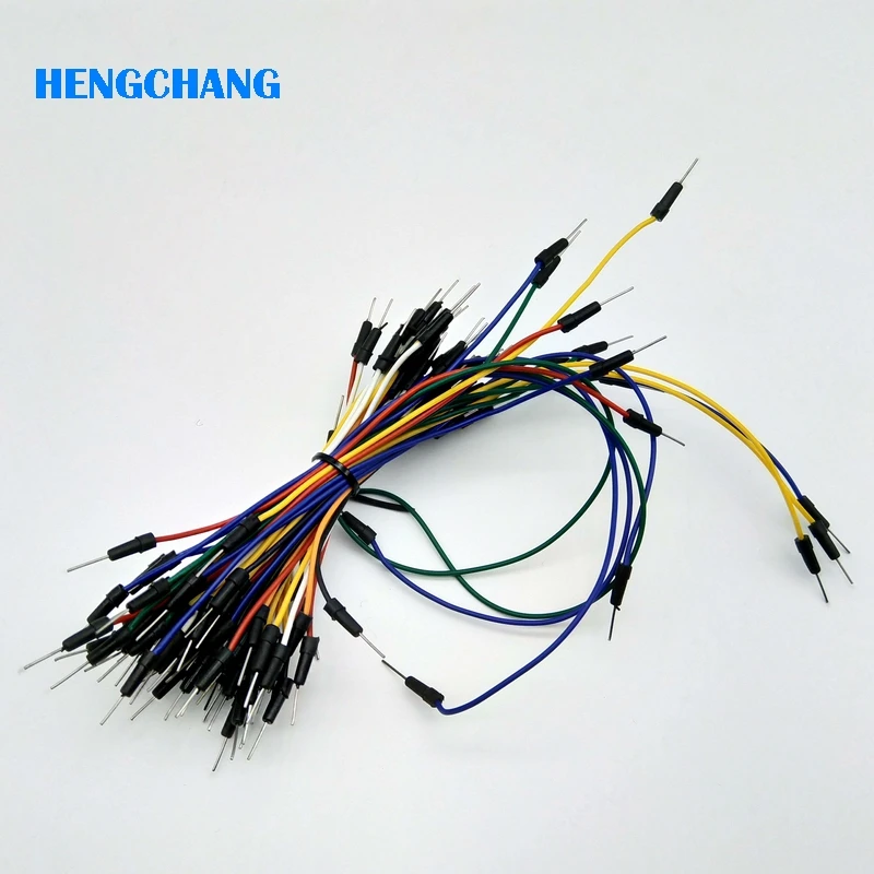 

65Pcs Male to Male Solderless Flexible Breadboard Jumper Cable Wires For Aduino