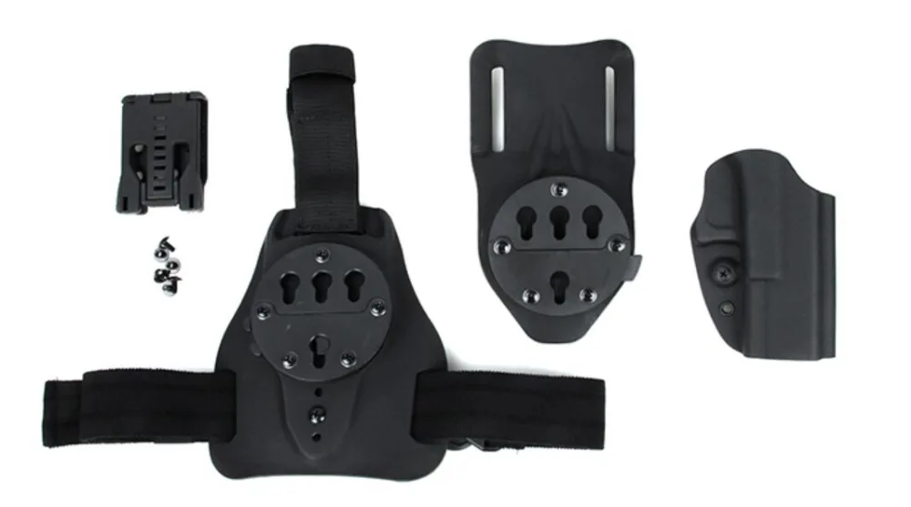 

Airsoft ar 15 accessories G17 holster tactial belt platform waist hanging system holster for hunting