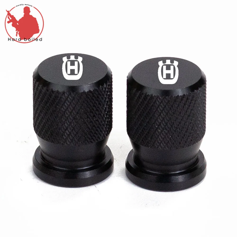 Motorcycle Accessories Wheel Tire Valve caps Airtight cover for Husqvarna (2)