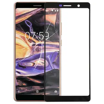 

Front Outer Screen Glass Lens Replacement Touch Screen LCD Cover For Nokia 7 Plus / E9 Plus