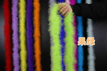 

10meters 15g Chicken Feather Strip Wedding Marabou Feather Boa,Burlesque Fancy Dress,party decoration 17 Color,5Pieces /lot