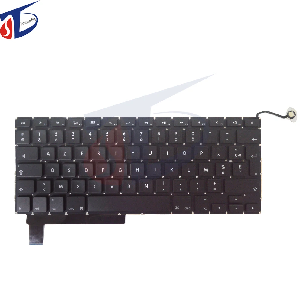 10PCS France Keyboard For Apple Macbook Pro 15'' A1286 French France FR