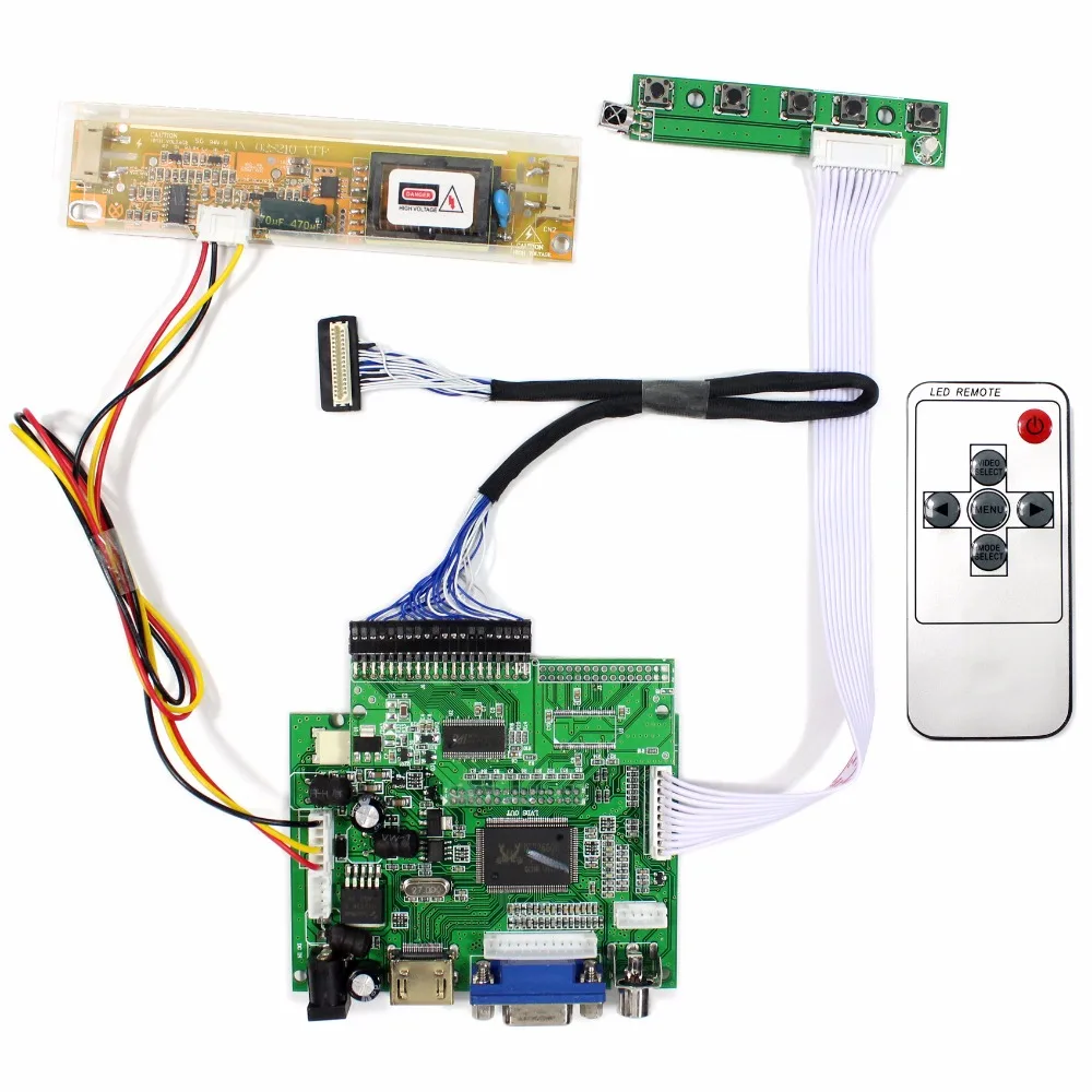 

HDMI VGA 2AV LCD Controller Board For 8.4" AA084VC03 640x480 LCD Screen