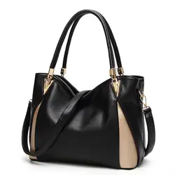 Люксовые бренды Для женщин сумки 2018 дизайнер Для женщин кожаные сумочки женский портфель сумок для Для женщин плеча Повседневное сумка N203