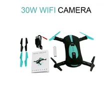 WiFi FPV Quadcopter Mini Foldable Selfie Drone RC Drones with 2MP Camera HD FPV Professional H37 720P RC Helicopter JY018 ELFIE
