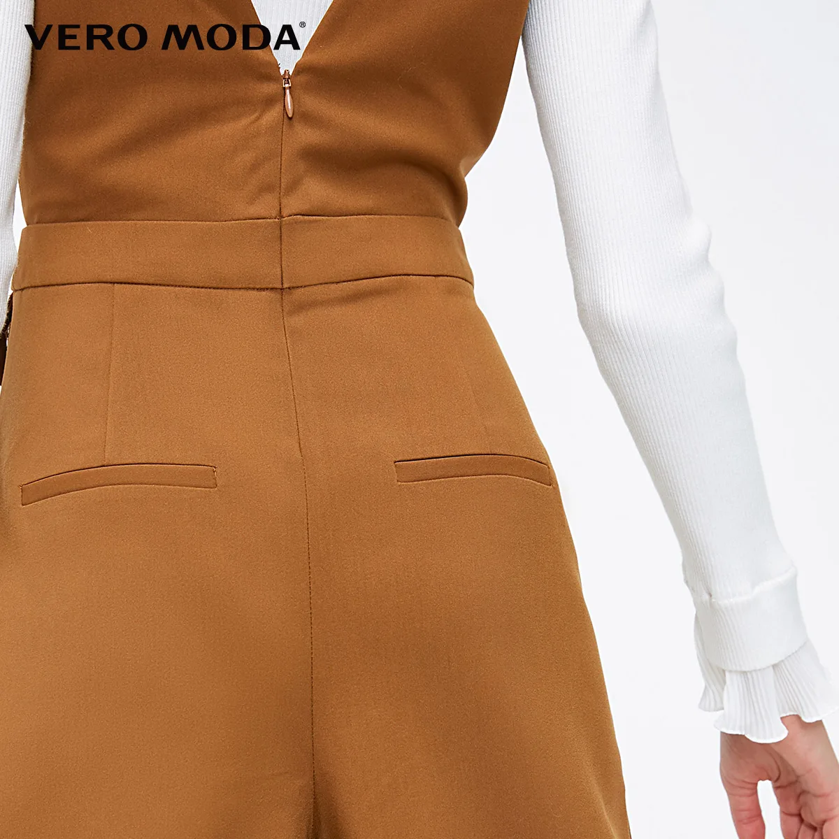 Vero Moda женский укороченный комбинезон с видимыми стежками | 318344513