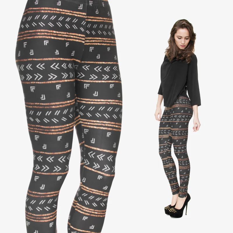 Buy 2015 New Fashion 3D Digital Aztec Glitter Print